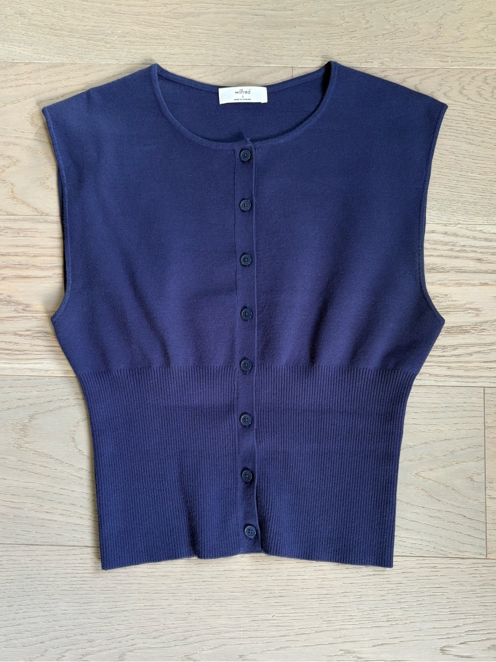Wilfred Golightly Sleeveless Cardigan